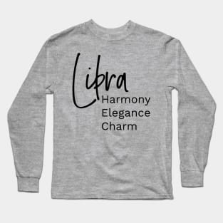 Libra astrology horoscope Long Sleeve T-Shirt